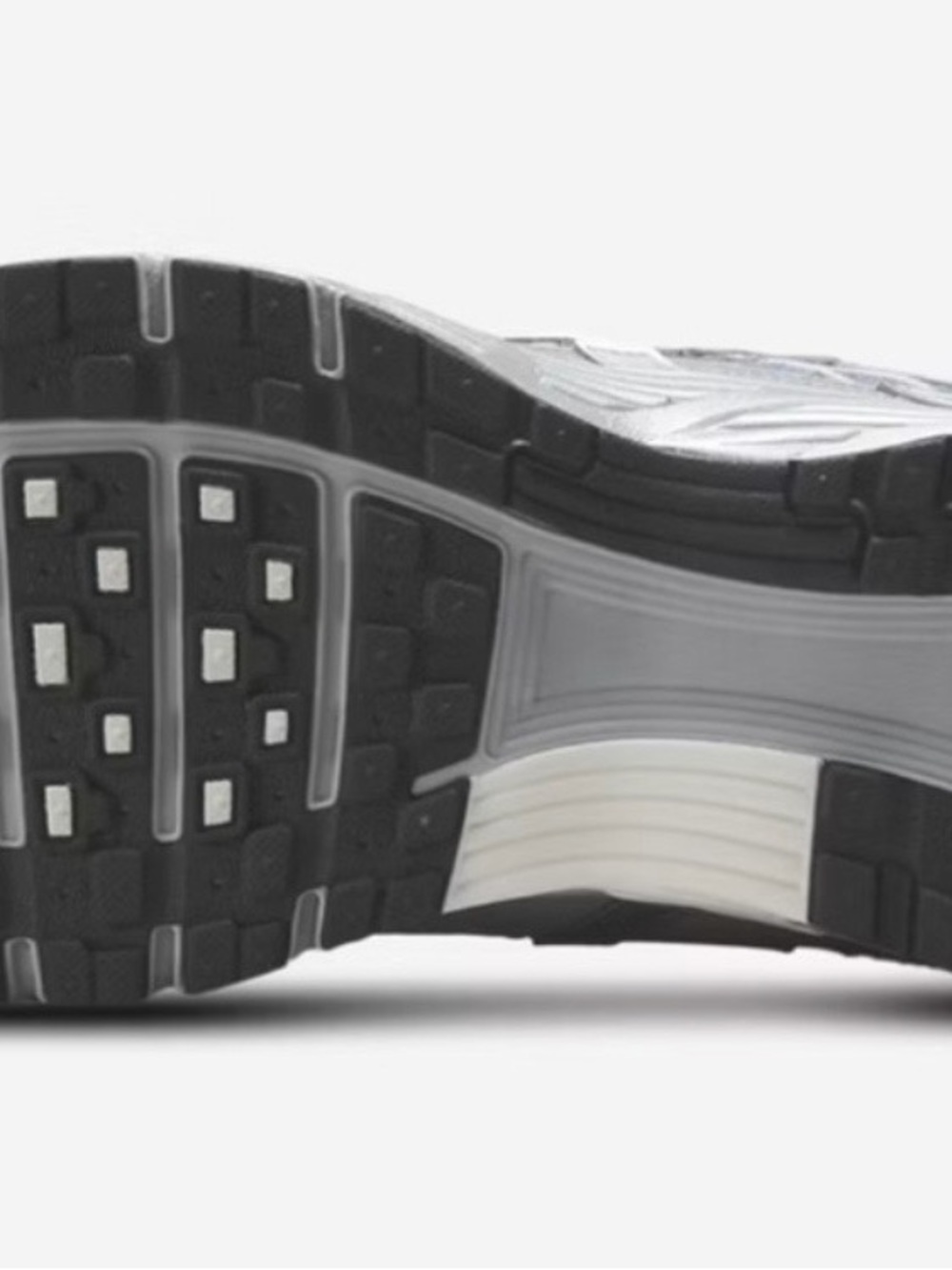 Nike P-6000 Fade Silver and White Athletic Sneaker - Picture 5 of 6